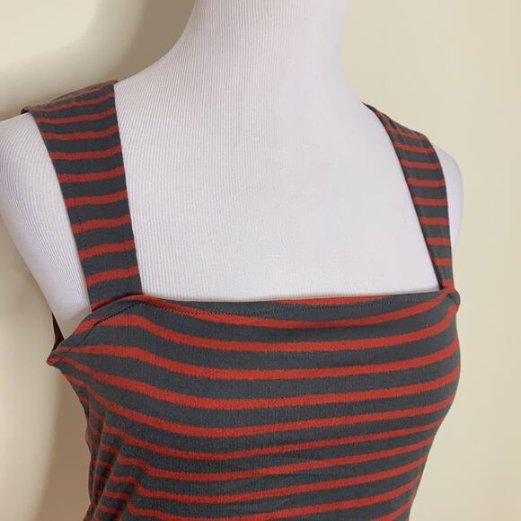 Articles of Society Striped Square Neck Tank Top NWT Size Medium - Picture 3 of 9